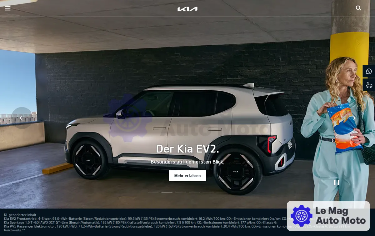 Capture : Startseite | Kia Deutschland